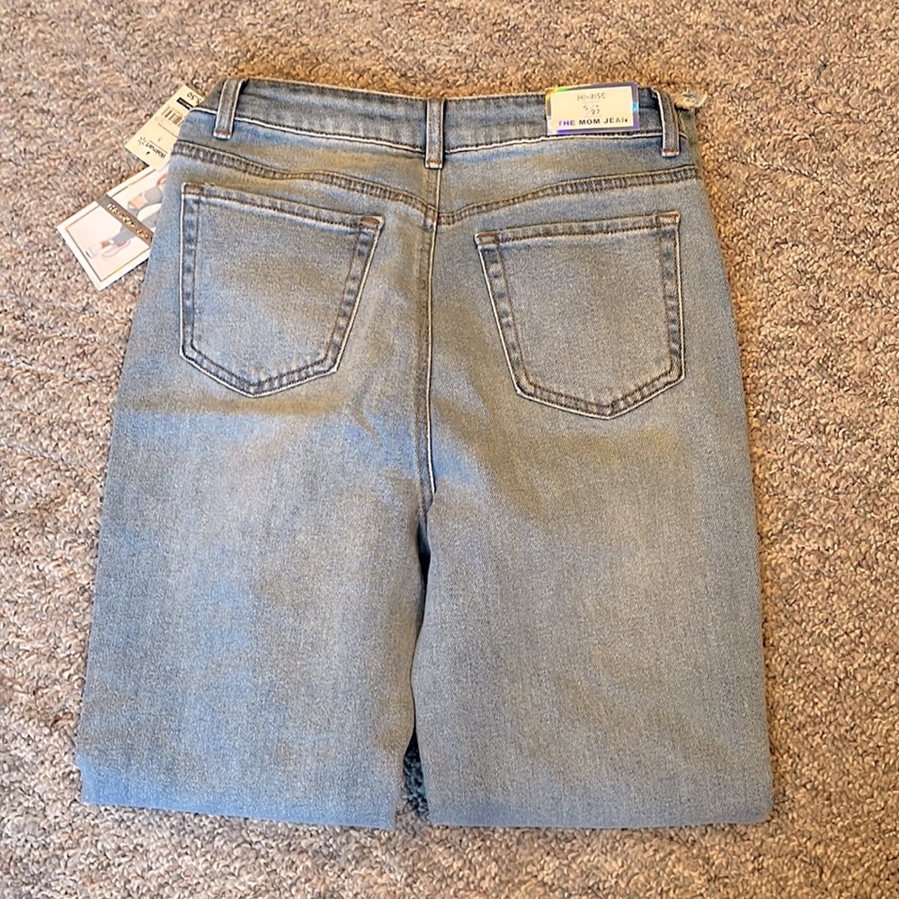 Tinsel Town High Rise Mom Jeans • size 5